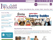 Tablet Screenshot of iamwickless.com